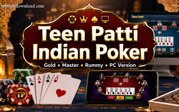 Teen Patti Indian Poker: Teen Patti Gold, Master, Rummy और PC Version की जानकारी
